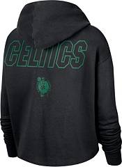 Nike Women's Boston Celtics Black Courtside Pullover Fleece Hoodie product image