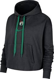 Nike Women's Boston Celtics Black Courtside Pullover Fleece Hoodie product image
