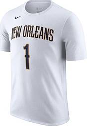 Nike Men's New Orleans Pelicans Zion Williamson #1 White T-Shirt product image