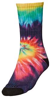 DSG Adult Pride Tie Dye Stripe Crew Socks – 3 Pack product image