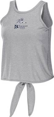 WEAR by Erin Andrews Women's Jackson State Tigers Grey Convertible Wrap Tank product image