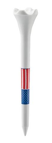 Pride Sports 2.75'' American Flag Golf Tees - 33 Pack product image