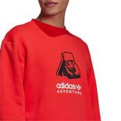 adidas Originals Men's Adventure Big Logo Crew Sweatshirt product image
