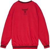 Mitchell & Ness Women's Chicago Bulls Red Big Face Crewneck Sweatshirt product image