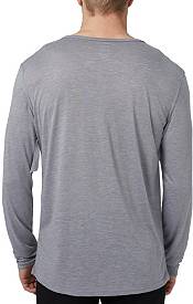 Concepts Men's Philadelphia Phillies Grey Henley Long Sleeve Shirt product image