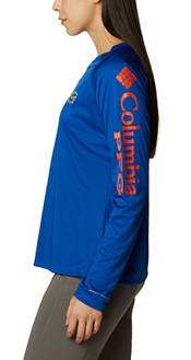 Columbia Women's Florida Gators Blue Tidal Long Sleeve T-Shirt product image