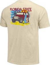 Image One Men's Florida State Seminoles Beach White T-Shirt product image