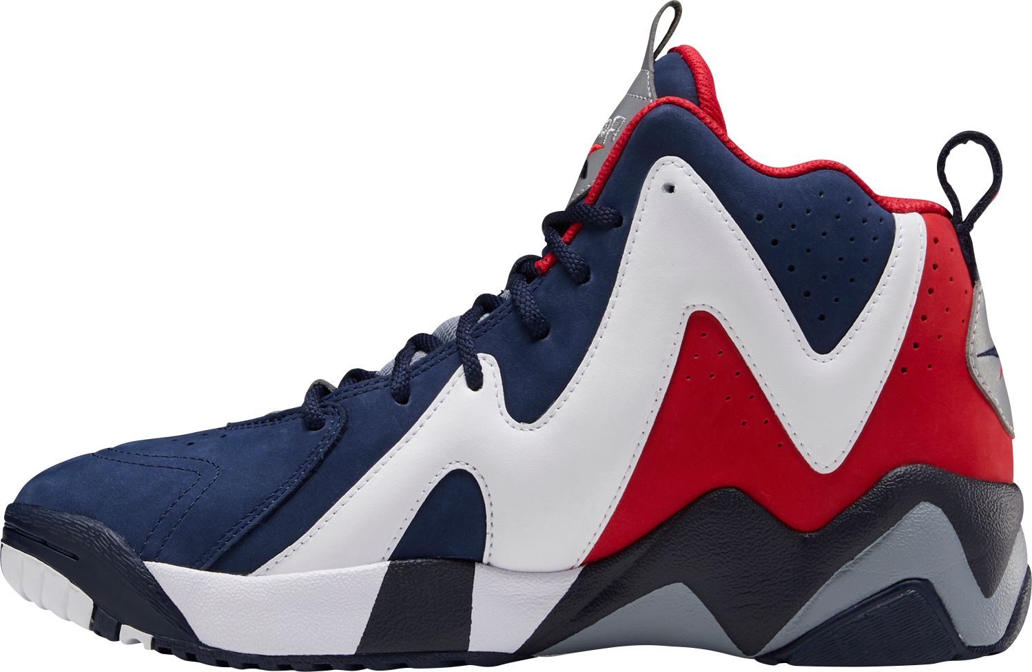 reebok kamikaze red white and blue