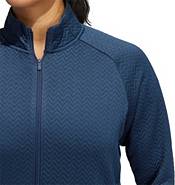 adidas Women's Textured Full-Zip Golf Jacket product image