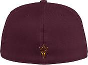 adidas Men's Arizona State Sun Devils Maroon On-Field Baseball Fitted Hat product image