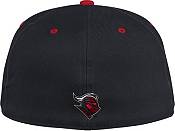 adidas Men's Rutgers Scarlet Knights Black On-Field Baseball Fitted Hat product image