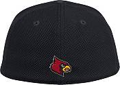 adidas Men's Louisville Cardinals Black On-Field Baseball Fitted Hat product image