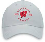 Top of the World Men's Wisconsin Badgers Grey Goals Adjustable Hat product image