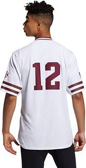 adidas Men's Texas A&M Aggies White #12 Replica Baseball Jersey product image