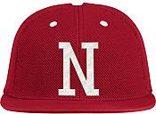 adidas Men's Nebraska Cornhuskers Scarlet On-Field Baseball Fitted Hat product image