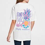 Simply Southern Girls' Tall Pine Short Sleeve T-Shirt product image