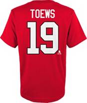 NHL Youth Chicago Blackhawks Jonathan Toews #19 Red Player T-Shirt product image