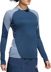 adidas Women's HEAT.RDY Mock Neck Long Sleeve Golf Shirt product image