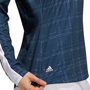 adidas Women's Printed Sun Protection Long Sleeve Golf Shirt product image