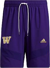 adidas Men's Washington Huskies Purple Swingman On-Court Replica Basketball Shorts product image