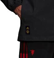adidas Manchester United '22 Black Windbreaker Jacket product image