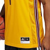 adidas Men's Arizona State Sun Devils #1 Gold Reverse Retro 2.0 Replica Basketball Jersey product image