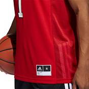 adidas Men's NC State Wolfpack #1 Red Reverse Retro 2.0 Replica Basketball Jersey product image