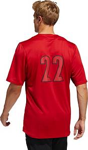 adidas Men's Louisville Cardinals Cardinal Red #22 Replica Baseball Jersey product image