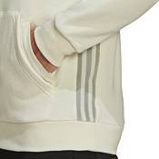 adidas Los Angeles Galaxy '22 White Travel Pullover Hoodie product image