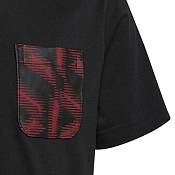 adidas Manchester United '22 Pocket Black T-Shirt product image