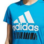 adidas Women's Charlotte FC '22 Blue Badge of Sport Vintage T-Shirt product image