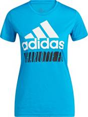 adidas Women's Charlotte FC '22 Blue Badge of Sport Vintage T-Shirt product image