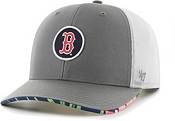 Hurley x '47 Men's Boston Red Sox Dark Gray Paradise MVP Adjustable Hat product image