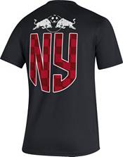 adidas New York Red Bulls '22 Black Jersey Hook T-Shirt product image