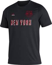adidas New York Red Bulls '22 Black Jersey Hook T-Shirt product image