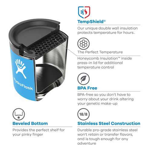 hydro flask rocks tumbler