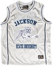 Tones of Melanin Men's Jackson State Tigers Grey Basketball Jersey product image