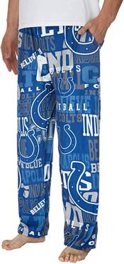Concepts Sport Men's Indianapolis Colts Ensemble Blue Fleece Pants product image