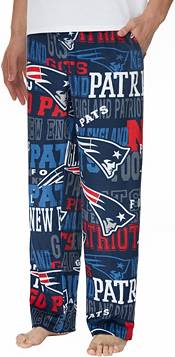 Concepts Sport Men's New England Patriots Ensemble Navy Fleece Pants product image