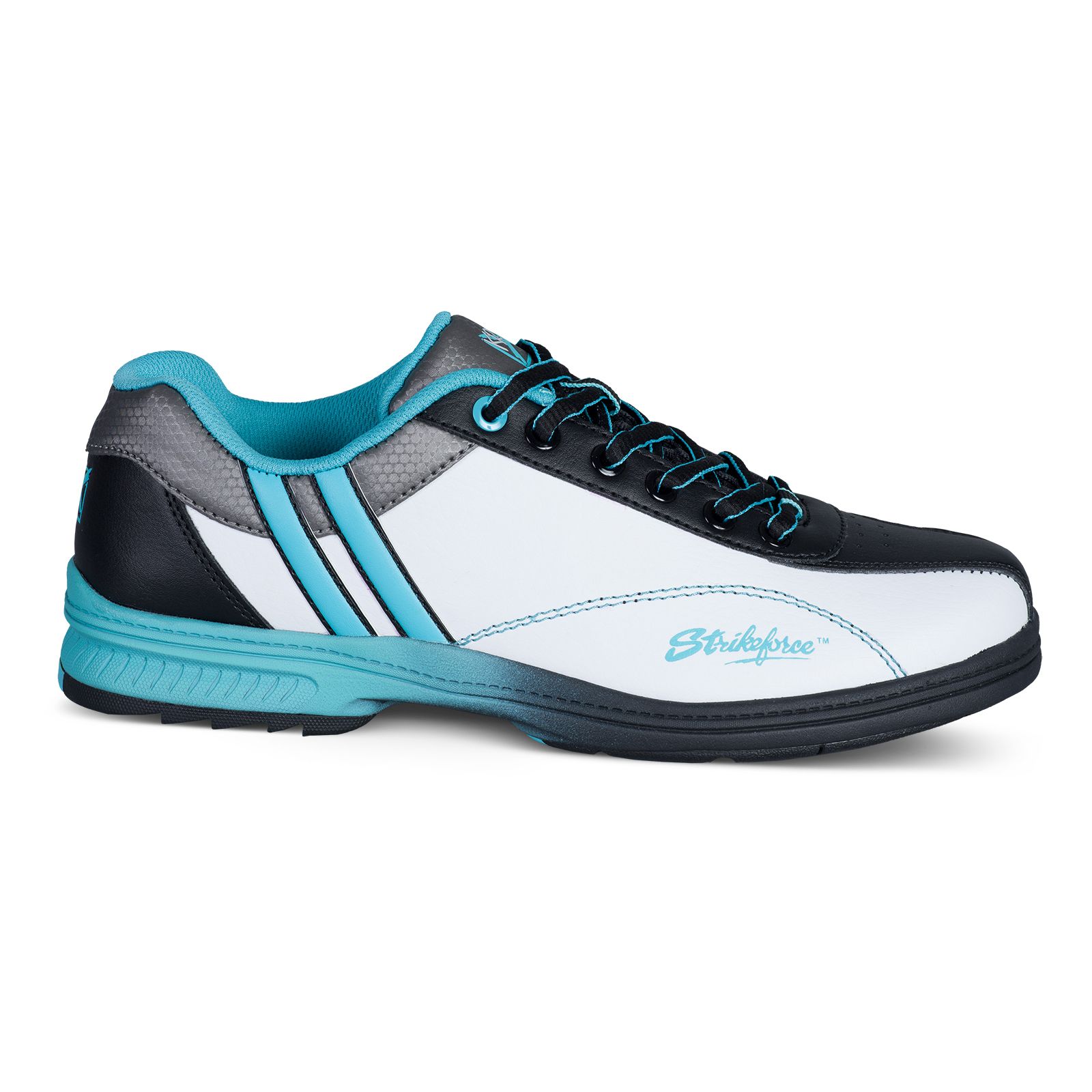 thumbnail image 2 of KR Strikeforce Bowling Shoes Replacement Heel – Leather H-7 – Size Small – Black 2 of 5