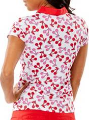 Nancy Lopez Women's Cherry Short Sleeve Golf Polo product image