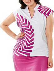 Nancy Lopez Women's Star Sleeveless Golf Polo product image