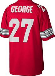 Mitchell & Ness Men's Ohio State Buckeyes Eddie George #27 1995 Scarlet Replica Jersey product image