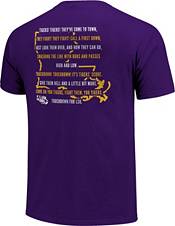 Image One Men's LSU Tigers Purple Fight Song T-Shirt product image