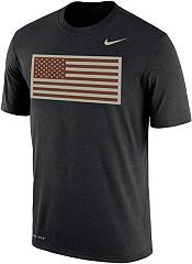 Nike Men's Army West Point Black Knights Rivalry Collection Army Black Dri-FIT Cotton T-Shirt product image