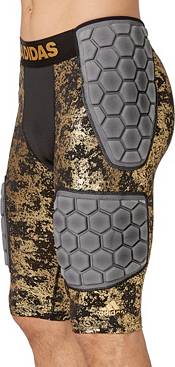 adidas Adult Techfit Gold Foil 5-Pad Football Girdle product image
