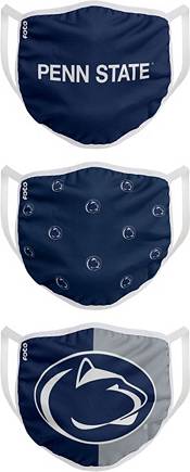 FOCO Youth Penn State Nittany Lions 3-Pack Face Coverings product image