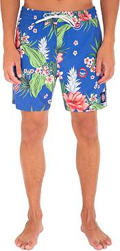 Hurley Men's Chicago Cubs Blue 17" Cannonball Board Shorts product image