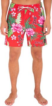 Hurley x '47 Men's Los Angeles Angels Red 17" Cannonball Board Shorts product image