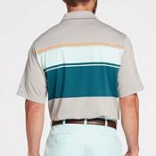 Walter Hagen Men's Perfect 11 Yarn Dye Chest Stripe Golf Polo product image
